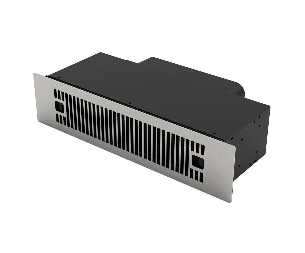 KOHLEFILTER 103811  - Edelstahlfarben/Schwarz, Basics, Kunststoff/Metall (40/15/40cm) - HKT