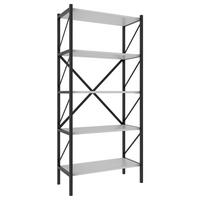 REGAL  66/160/34 cm Weiss  - Weiss, Modern, Holzwerkstoff (66/160/34cm) - MID.YOU