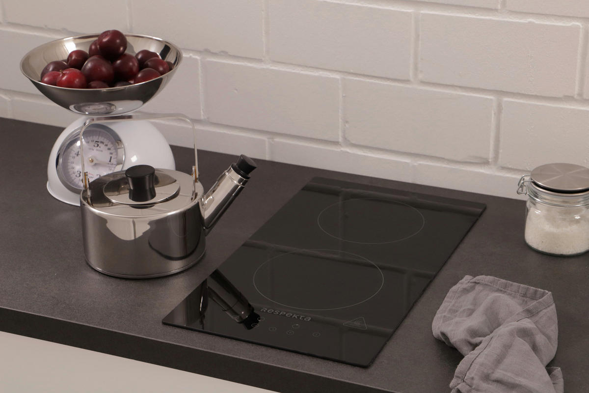 INDUKTIONSKOCHFELD KM9140I-28  - Schwarz, Basics, Glas (29/5,8/52cm) - Respekta