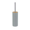 WC-BÜRSTENGARNITUR - Platinfarben/Beige, Basics, Kunststoff/Metall (9/40cm) - Kleine Wolke