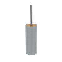 WC-BÜRSTENGARNITUR - Platinfarben/Beige, Basics, Kunststoff/Metall (9/40cm) - Kleine Wolke