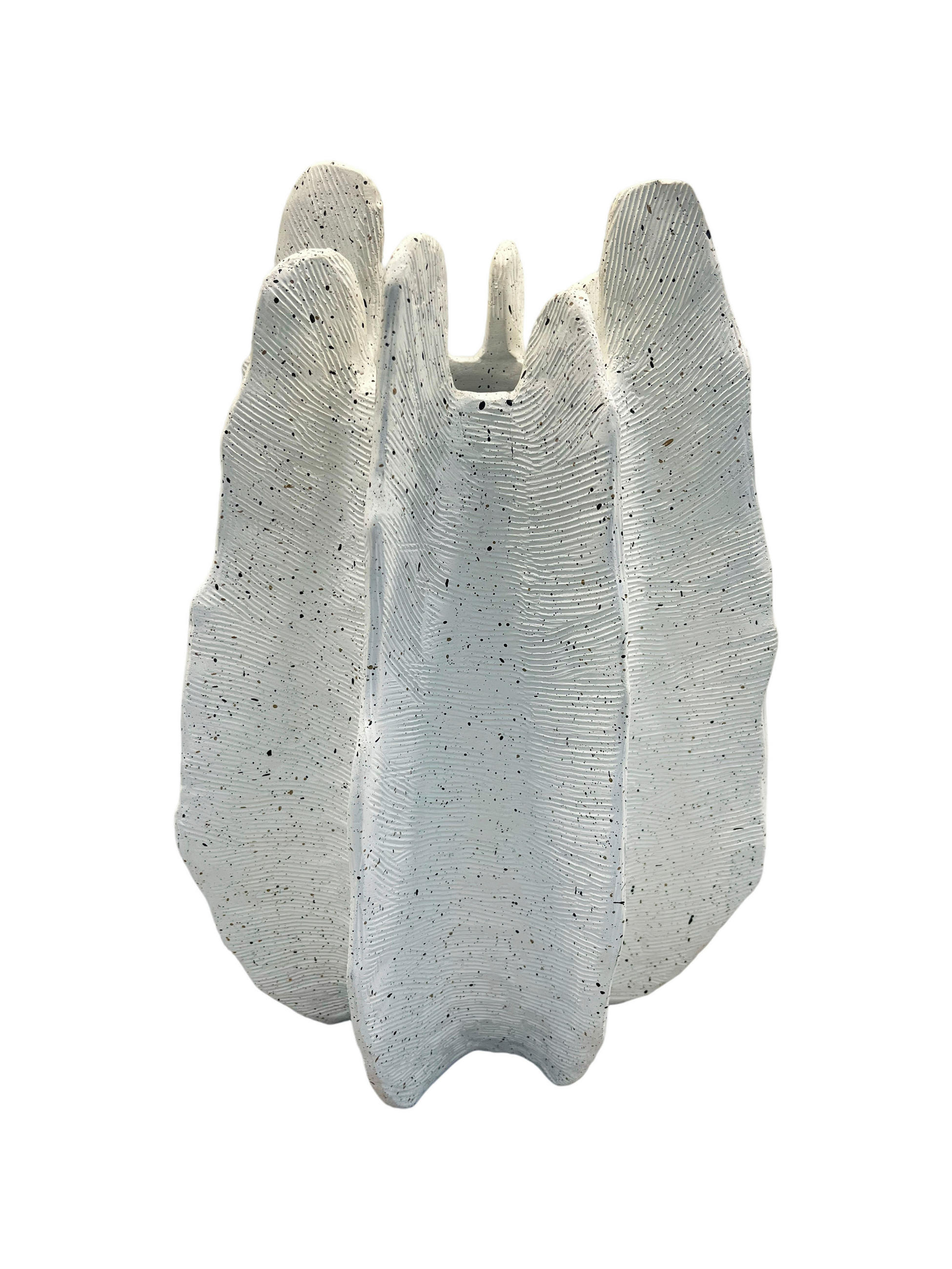 VAS 40 cm  - gråvit, Design, plast (26/40cm) - Ambia Home