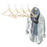 SADA RAMÍNEK NA ŠATY - přírodní barvy, Basics, kov/dřevo (44,5cm) - Homeware SADA RAMÍNEK NA ŠATY - přírodní barvy, Basics, kov/dřevo (44,5cm) - Homeware