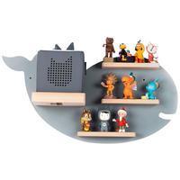 KINDERREGAL  - Grau, Modern, Holzwerkstoff (51/29/19cm) - Livetastic
