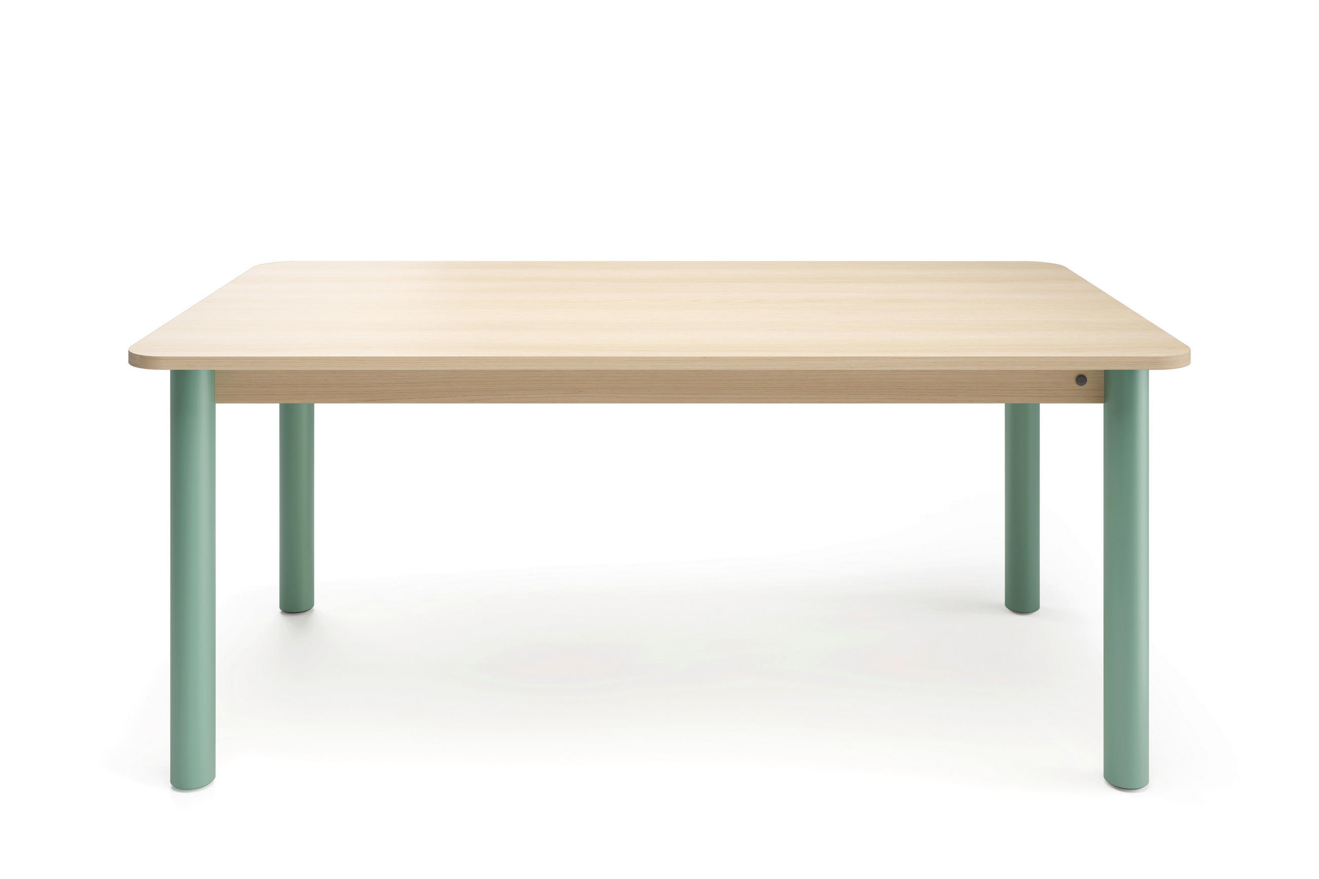 ESSTISCH in Metall, Holzwerkstoff 180/100/76 cm   - Hellbraun/Salbeigrün, Natur, Holzwerkstoff/Metall (180/100/76cm) - Tom Tailor