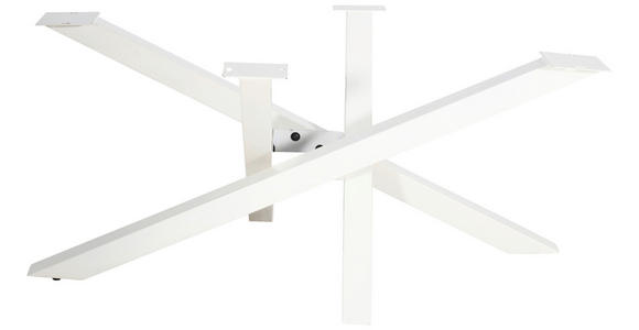 TISCHGESTELL in Metall 160/70/72 cm - Creme, Design, Metall (160/70/72cm) - Landscape