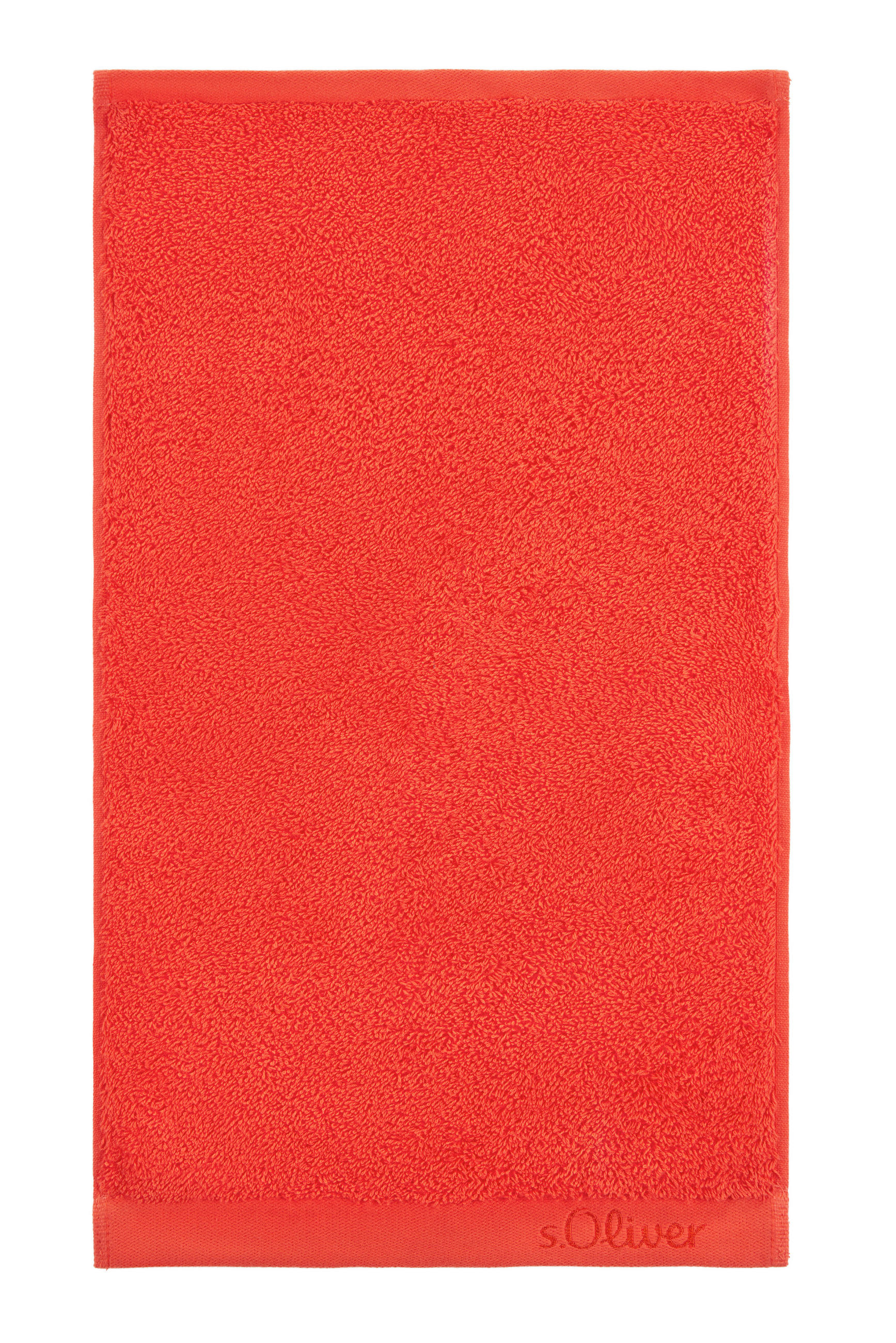 GÄSTETUCH s.Oliver Rot 2-teilig 30/50 cm  - Rot, Trend, Textil (30/50cm) - S. Oliver