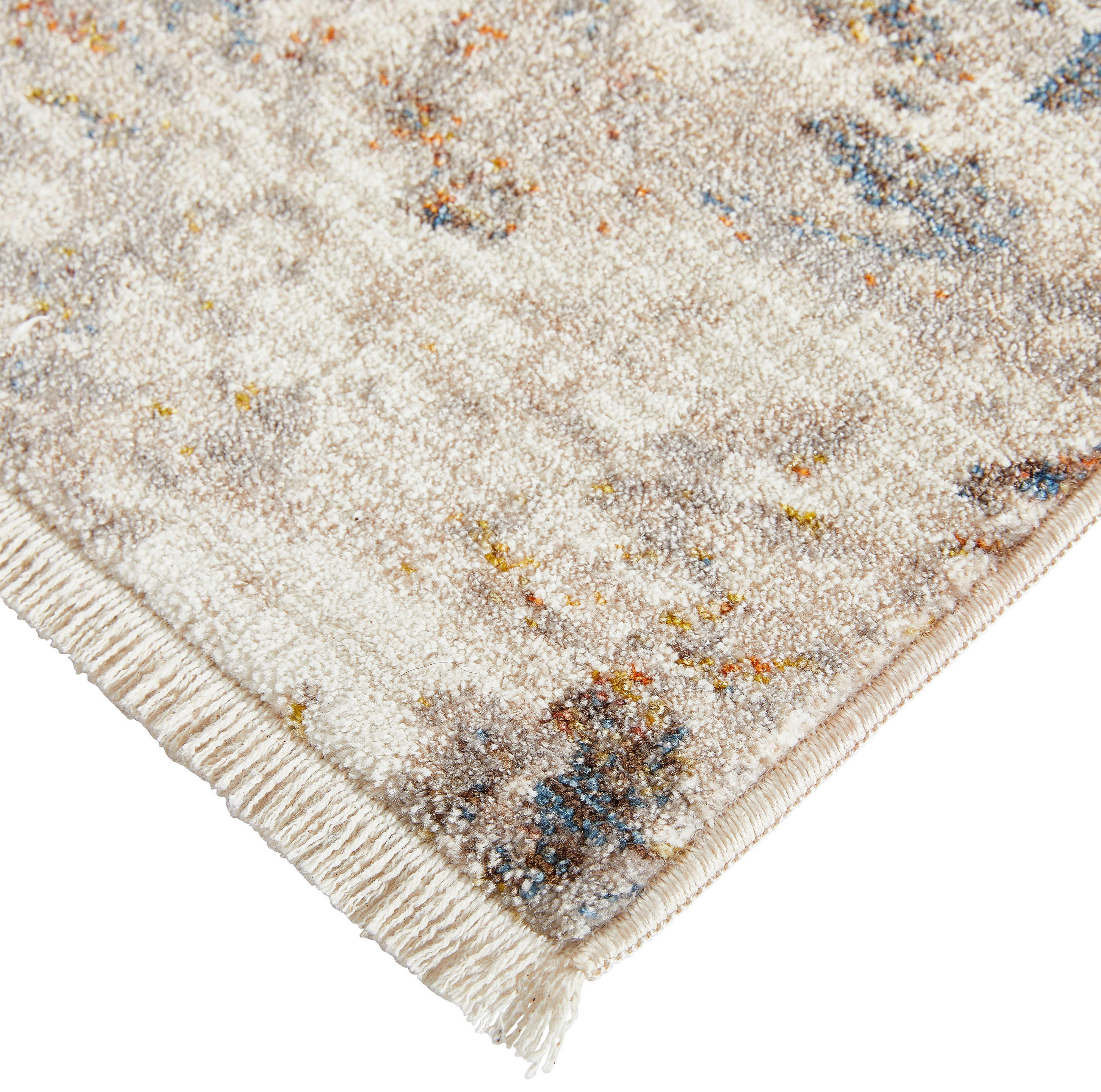VINTAGE-TEPPICH 133/185 cm Samarkand Multicolor, Graubraun  - Graubraun/Multicolor, LIFESTYLE, Textil (133/185cm) - Novel