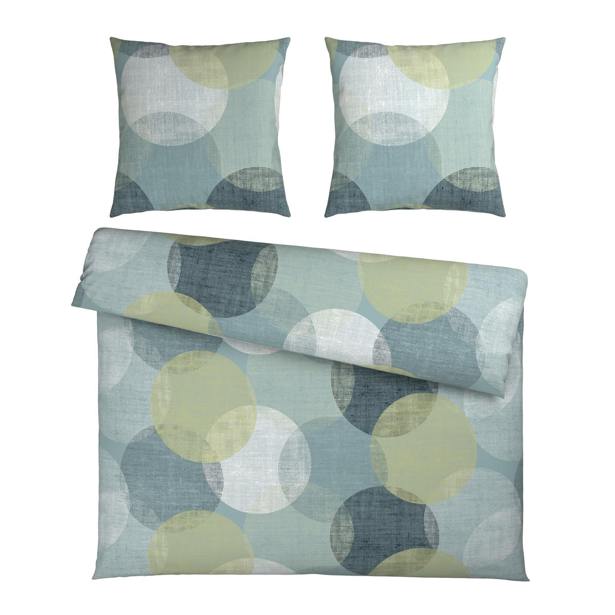 BETTWÄSCHE Flanell 200/200 cm  - Türkis, Textil (200/200cm) - Esposa