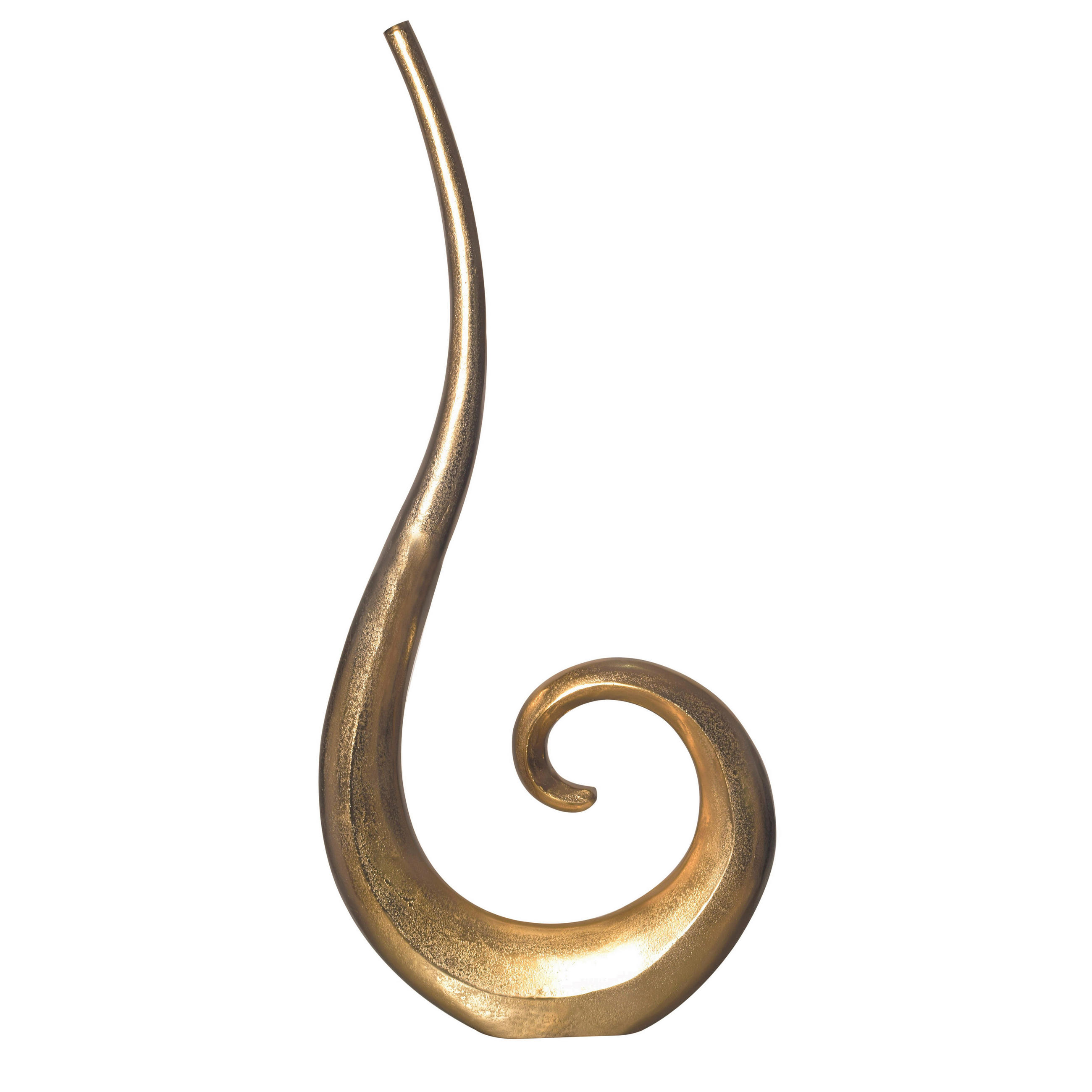 DEKORVAS  - guldfärgad, Design, metall (48/100/10cm) - Livetastic