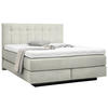 BOXSPRINGBETT 180/200 cm  in Naturfarben  - Schwarz/Naturfarben, Design, Holzwerkstoff/Kunststoff (180/200cm) - Beldomo - Sleep