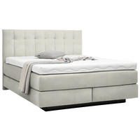 BOXSPRINGBETT 160/200 cm  in Naturfarben  - Schwarz/Naturfarben, Design, Holzwerkstoff/Kunststoff (160/200cm) - Beldomo - Sleep