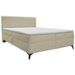 BOXBETT 160/200 cm  in Beige  - Beige/Schwarz, Design, Holz/Holzwerkstoff (160/200cm) - Xora