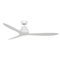 DECKENVENTILATOR  142/27 cm    - Weiss, Basics, Kunststoff (142/27cm)