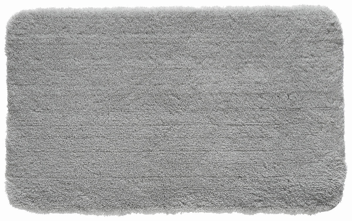 KOBEREC DO KOUPELNY, 70/120 cm - šedá, Basics, textil/plast (70/120cm) - Kleine Wolke