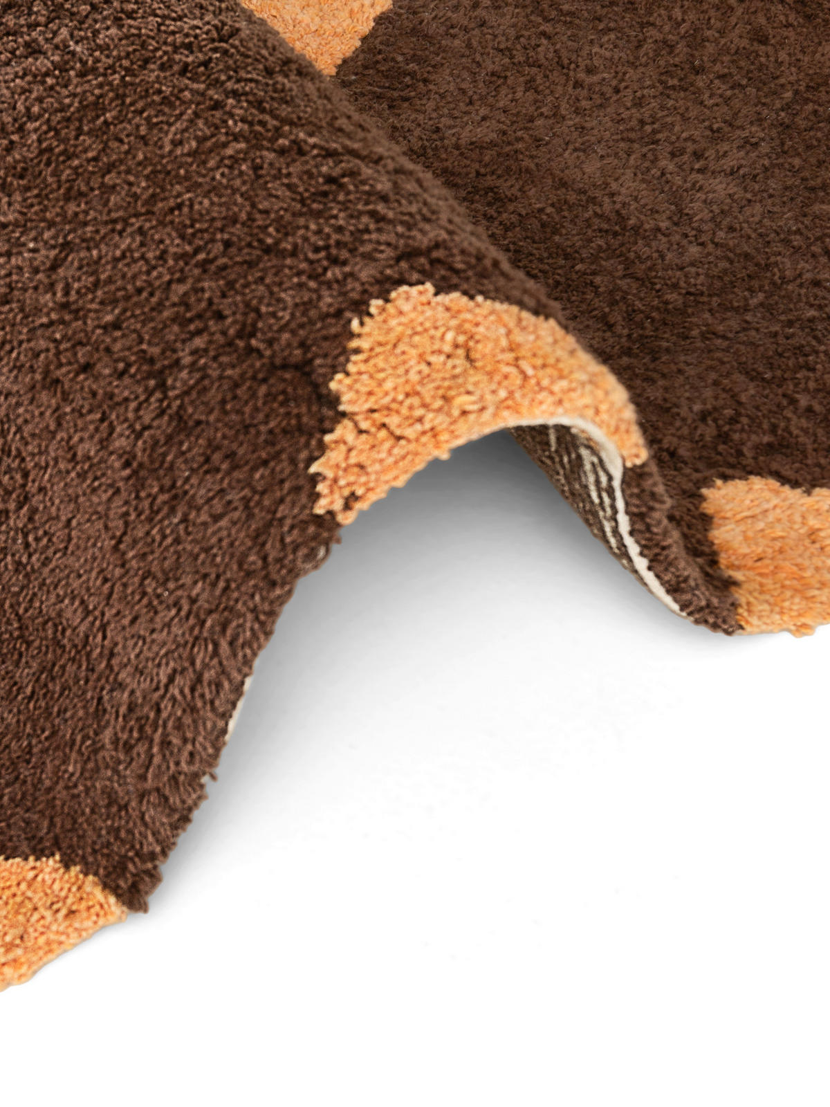 KINDERTEPPICH 112/120 cm Snuggle Lea Tier  - Dunkelgelb/Braun, Basics, Kunststoff/Textil (112/120cm) - Hanse Home