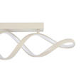 LED-DECKENLEUCHTE 80/17/23 cm   - Sandfarben, Design, Kunststoff/Metall (80/17/23cm) - Novel