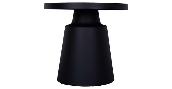 BEISTELLTISCH 49/49/45,5 cm Schwarz rund  - Schwarz, Design, Metall (49/49/45,5cm) - Xora