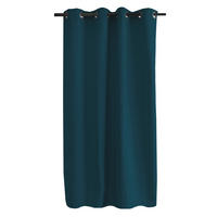 VERDUNKELUNGSVORHANG - Blau, Basics, Textil (135/260cm)