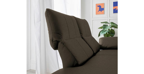 RÉCAMIERE in Echtleder Olivgrün - Chromfarben/Olivgrün, Design, Leder/Metall (209/85-109/95-16cm) - Dieter Knoll
