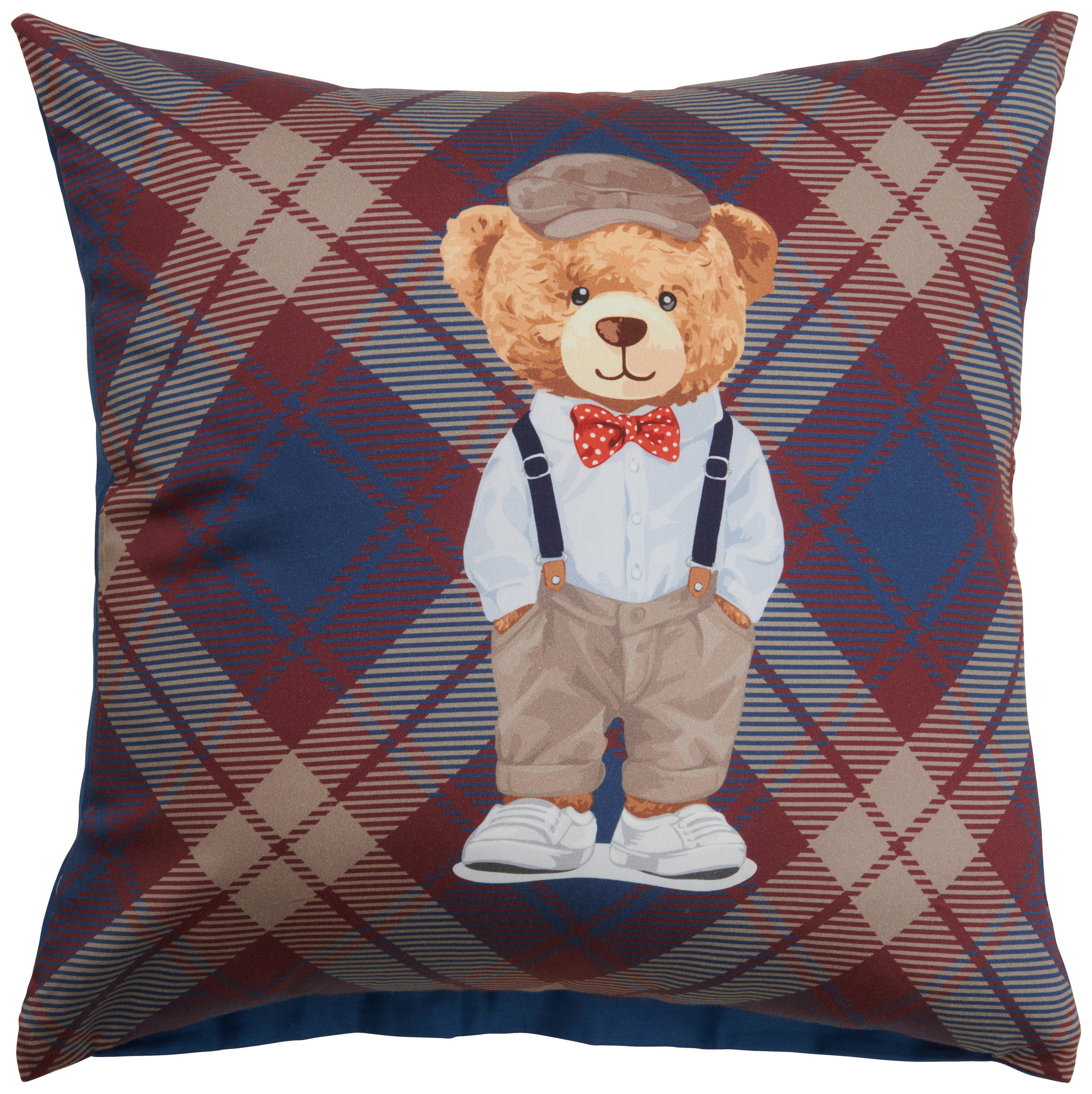 POŤAH NA VANKÚŠ  45/45 cm - modrá, textil (45/45cm) - Novel