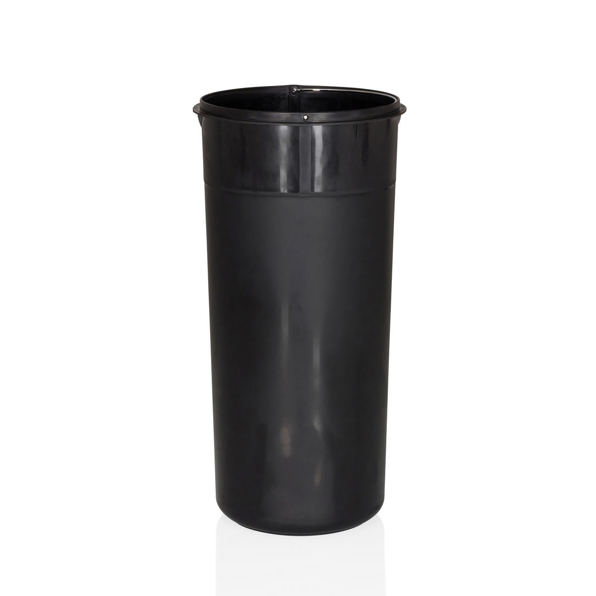 ABFALLEIMER 30 L  - Schwarz/Weiß, MODERN, Kunststoff/Metall (37/64,5/29cm) - MID.YOU