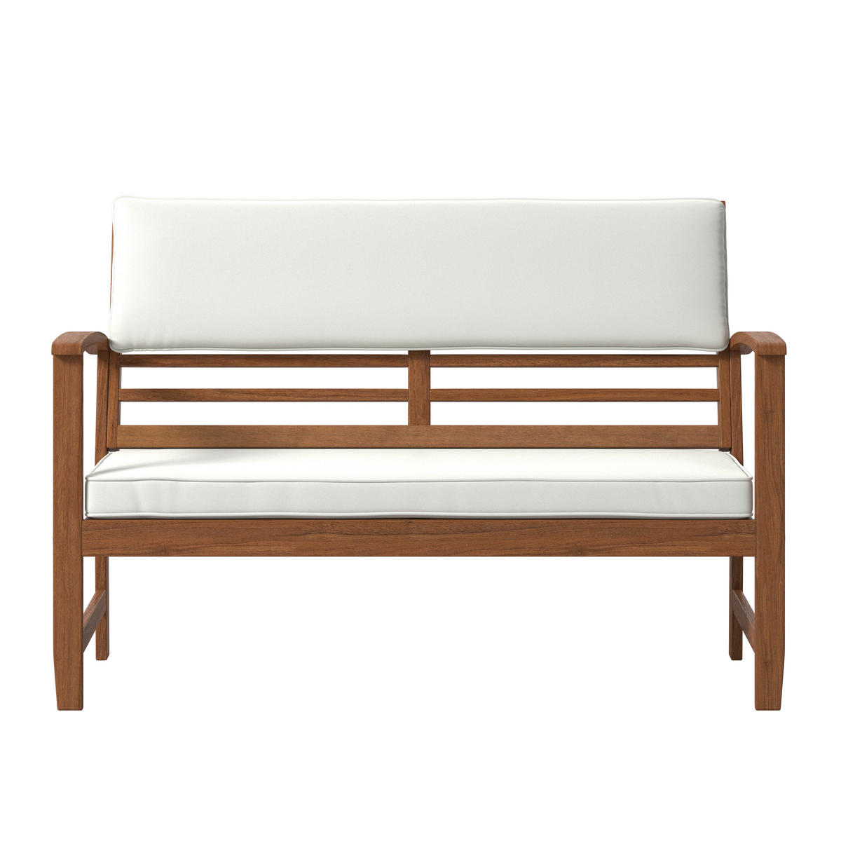 LOUNGEGARNITUR   80/50/33 cm Akazie vollmassiv  - Taupe/Naturfarben, MODERN, Holz/Wellpappe (80/50/33cm) - Ambia Garden