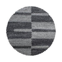 HOCHFLORTEPPICH 80/80 cm Gala Grau  - Grau, Design, Textil (80/80cm) - Novel