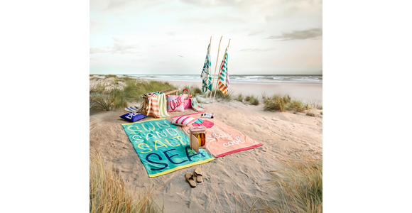 STRANDTUCH Multicolor 90/180 cm  - Multicolor, Textil (90/180cm) - Esposa