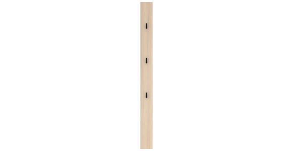 GARDEROBENPANEEL in 13/150/2 cm - Eichefarben, Design, Holzwerkstoff (13/150/2cm) - Xora