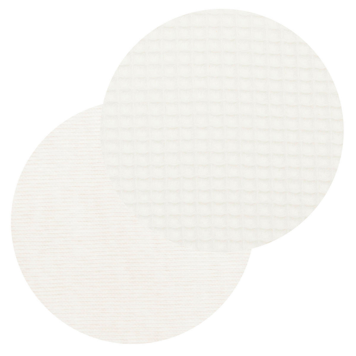 KUSCHELNEST  90/50/13 cm   - Creme/Weiß, Basics, Textil (90/50/13cm) - Babybay