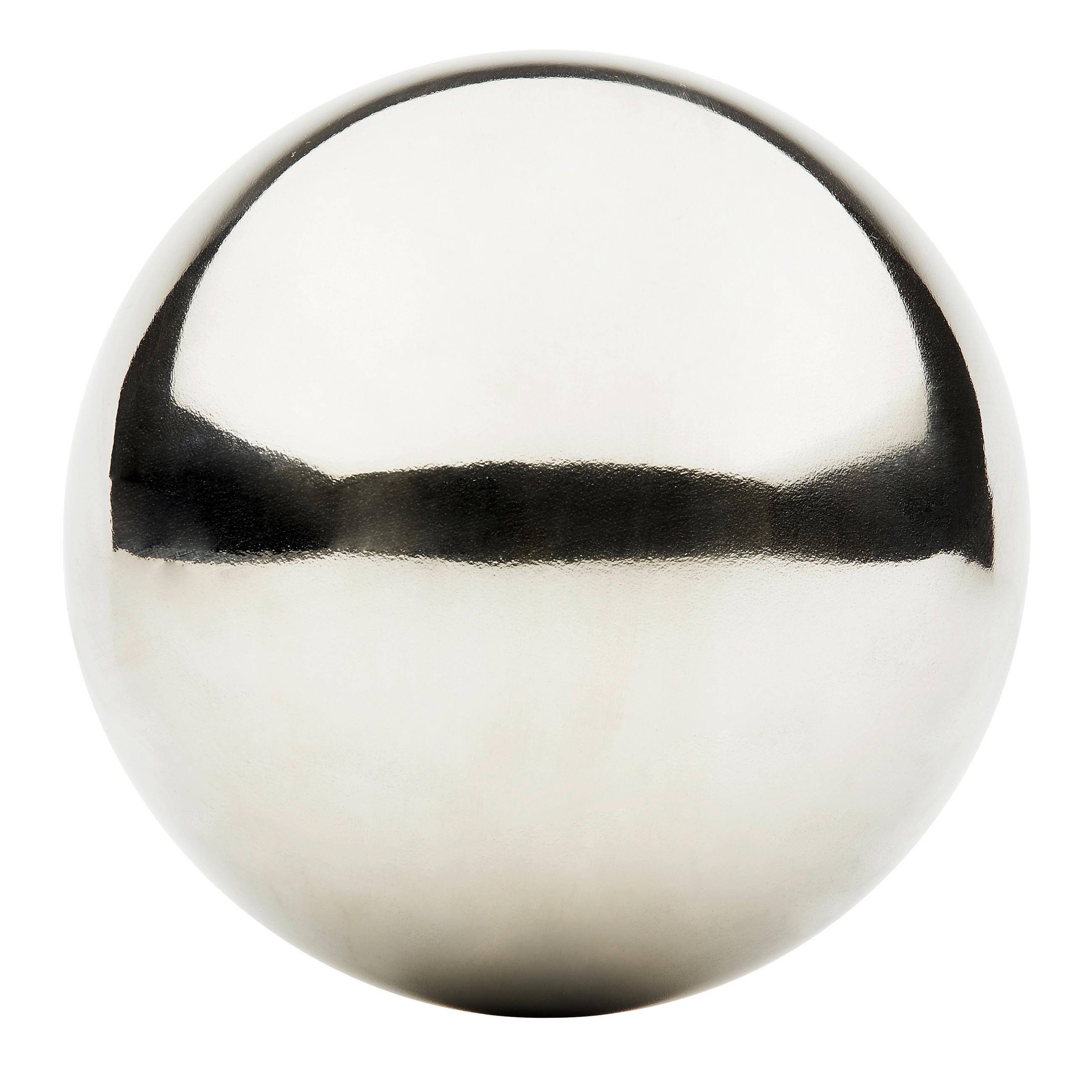 DEKORAČNÍ KOULE - barvy stříbra, Design, kov (13cm)