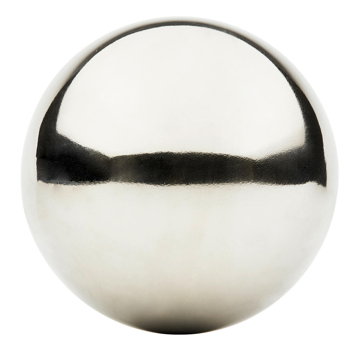 DEKORAČNÉ GULE - strieborná, Design, kov (13cm)