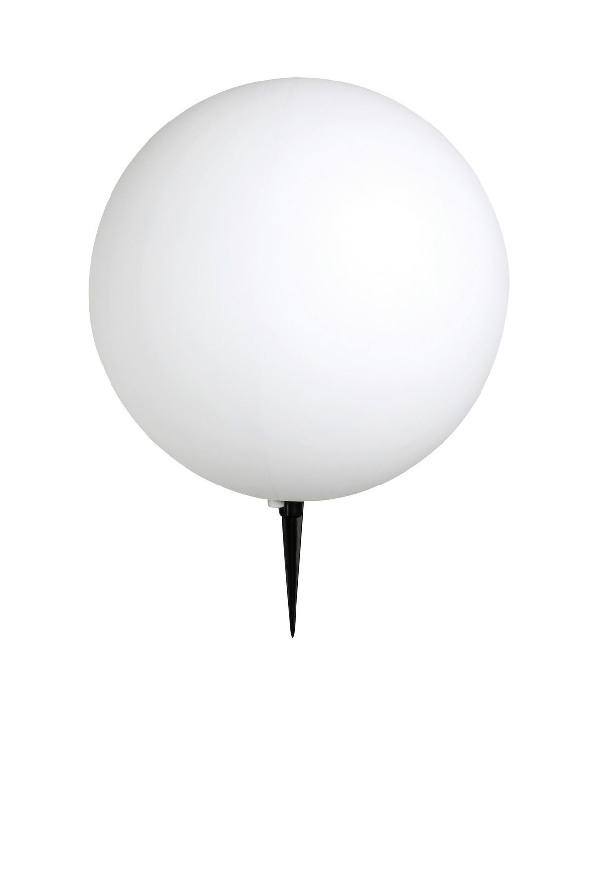ZUNANJA STOJEČA SVETILKA  Toula      40/56 cm       - črna/bela, Design, umetna masa (40/56cm) - Globo