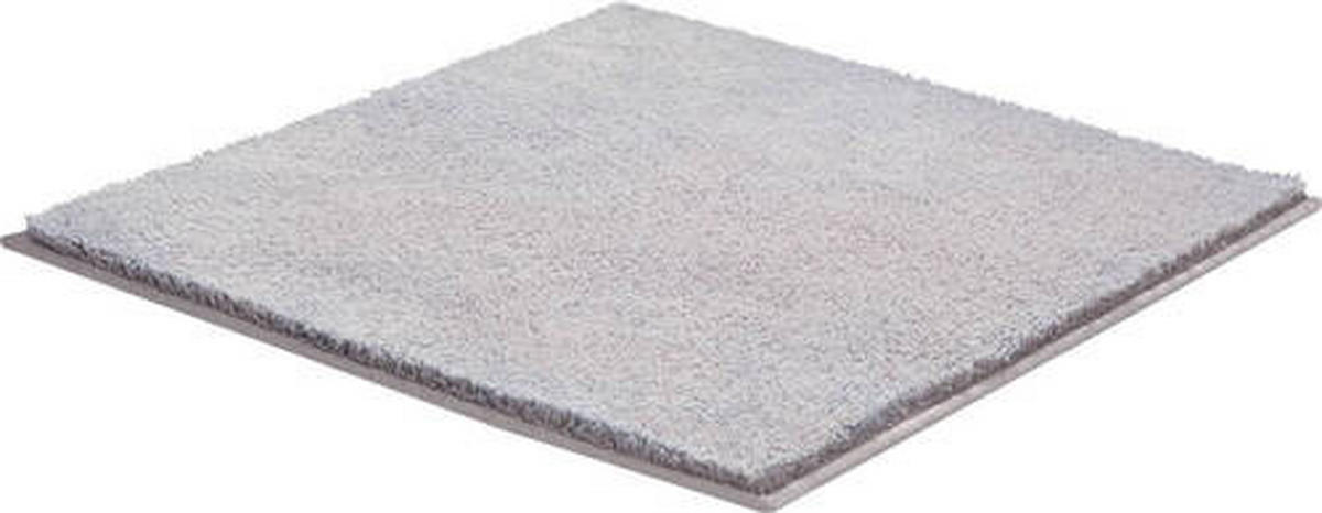PŘEDLOŽKA K BIDETU, 60/60 cm - šedá, Basics, textil/plast (60/60cm) - Grund