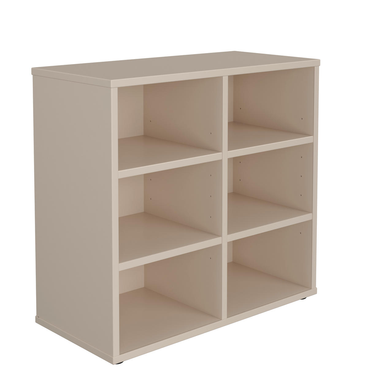 UNTERSTELLREGAL Beige  - Beige/Grau, KONVENTIONELL, Holzwerkstoff/Kunststoff (84/80/40cm) - Paidi