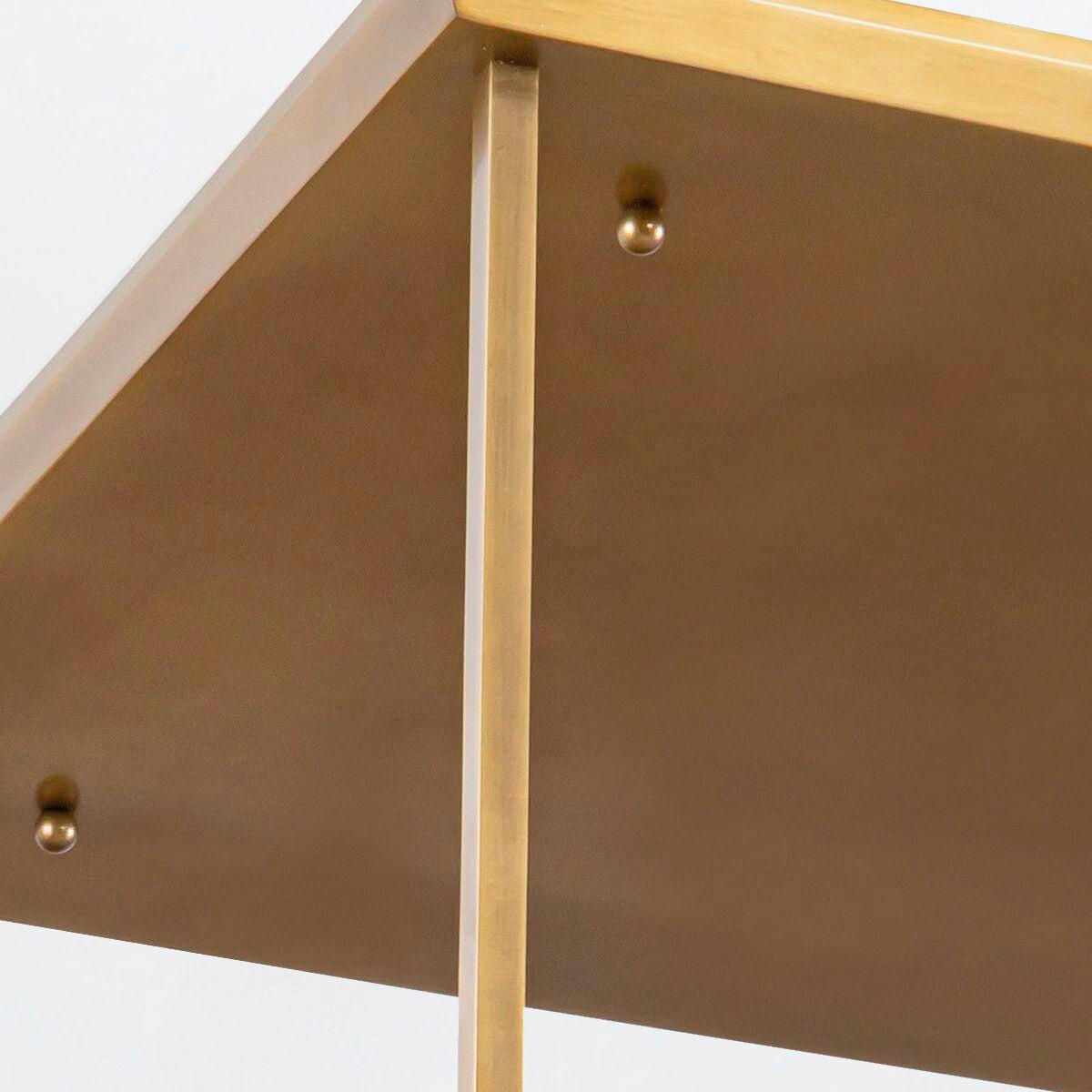 DECKENLEUCHTE 42/48,2 cm    - Messingfarben, KONVENTIONELL, Glas/Metall (42/48,2cm) - Elstead Lighting
