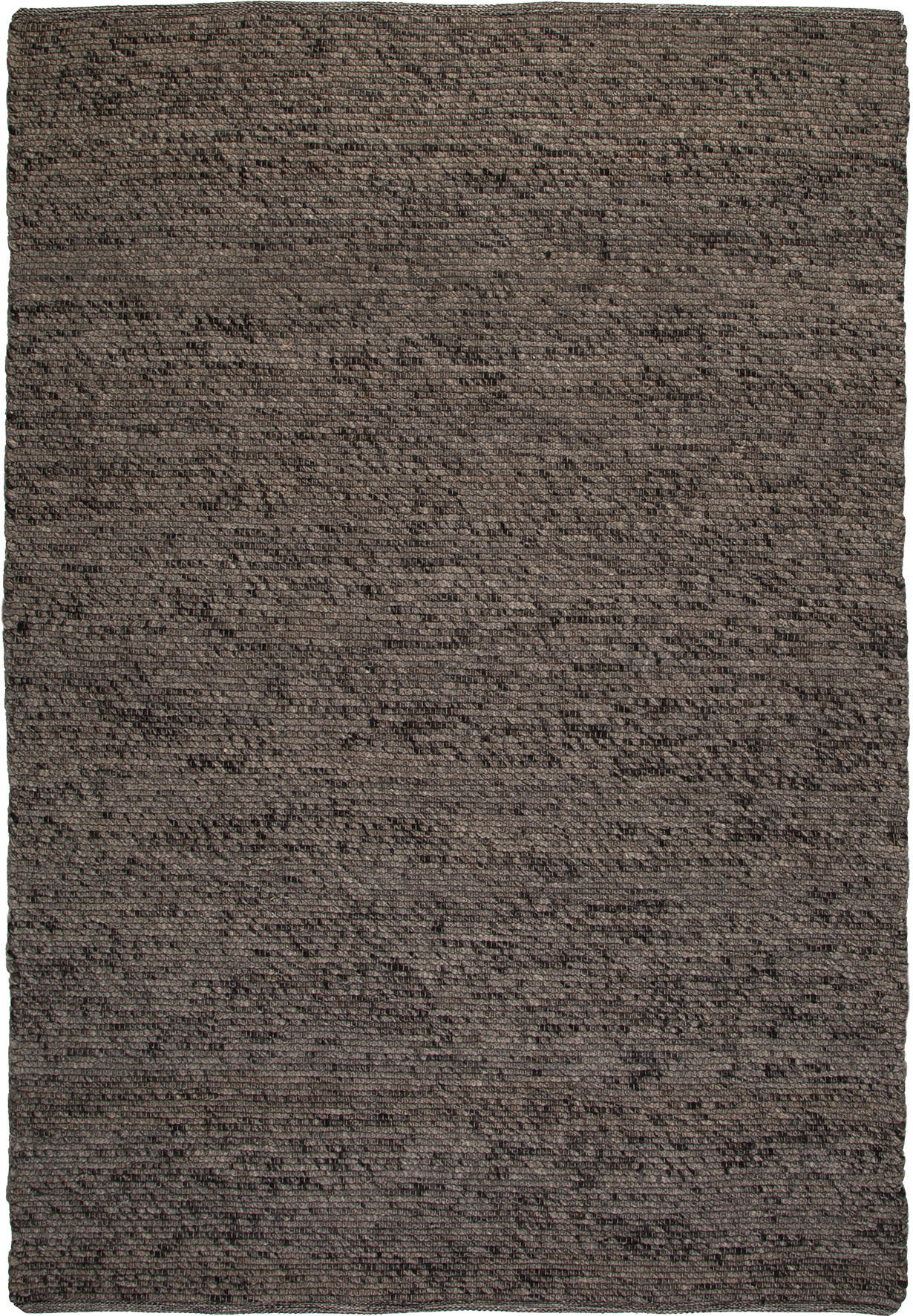 FLACHWEBETEPPICH 80/150 cm Graphitfarben  - Graphitfarben, Basics, Textil (80/150cm) - Obsession