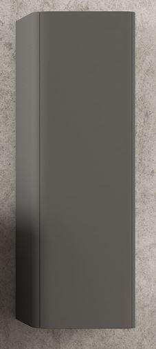 DULAP BAIE INALT 43/130/35 cm  - gri deschis, Basics, material pe bază de lemn (43/130/35cm) - Welnova