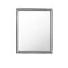 WANDSPIEGEL 45/55/2 cm    in rechteckig  - Silberfarben, LIFESTYLE, Glas/Holz (45/55/2cm) - Carryhome
