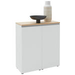 KOMMODE  in 90/102/41 cm  - Eichefarben/Silberfarben, Design, Holz/Holzwerkstoff (90/102/41cm) - Dieter Knoll