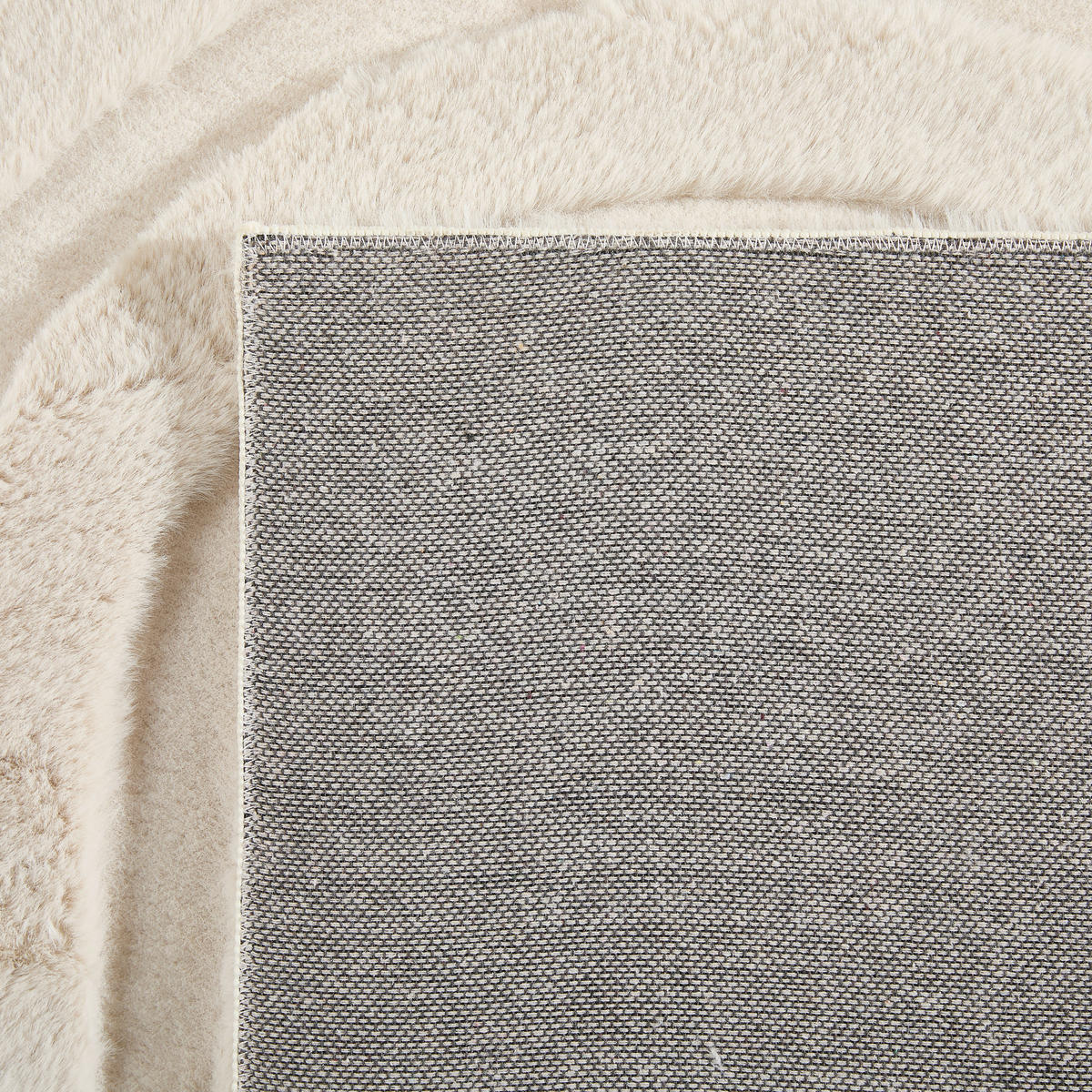 HOCHFLORTEPPICH 133/190 cm Beige  - Beige, Design, Textil (133/190cm) - Novel