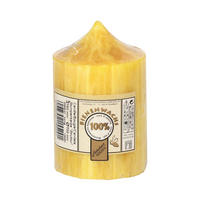 STUMPENKERZE  - Gelb, Basics (5,5/9cm) - Steinhart