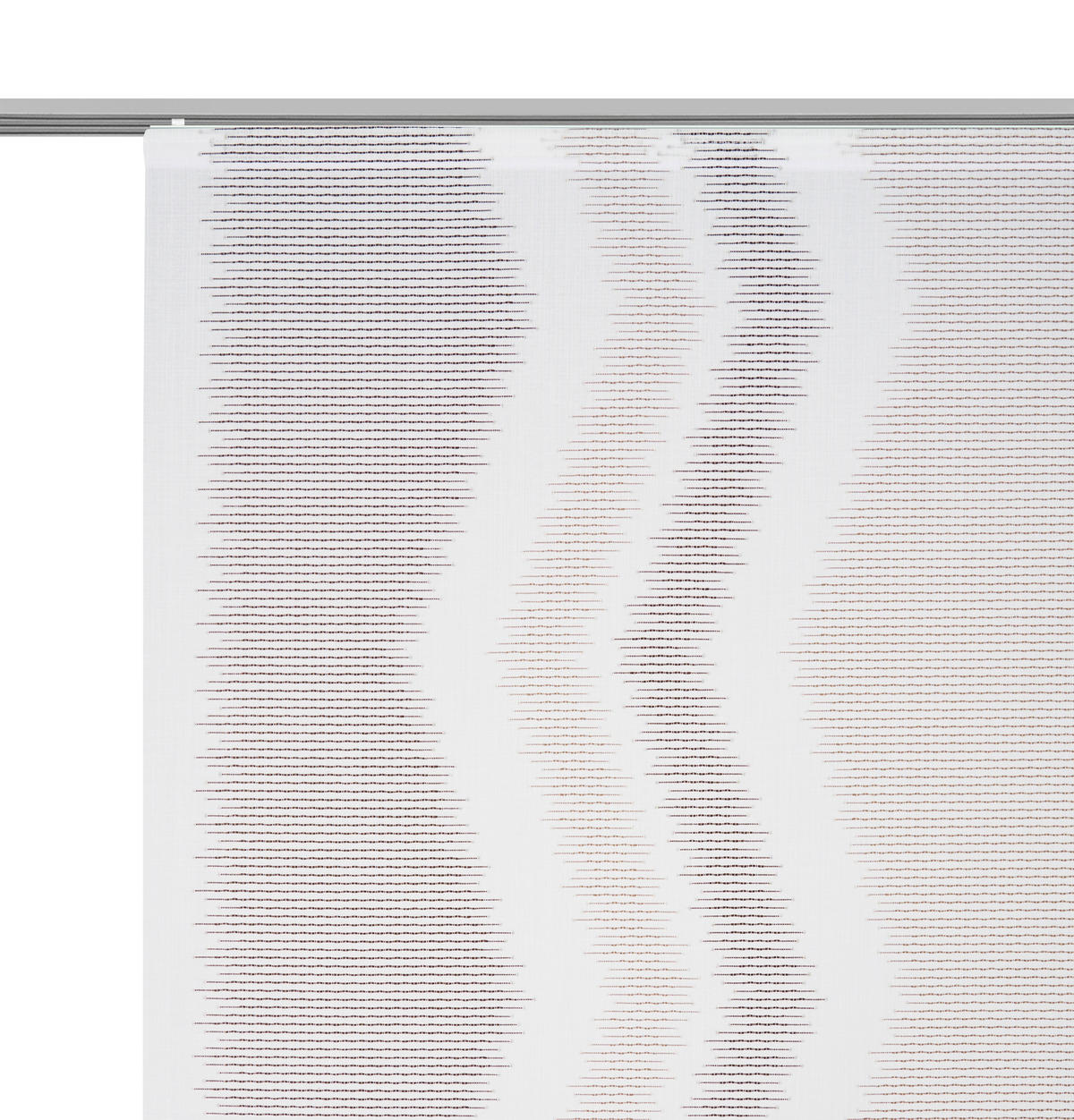 FLÄCHENVORHANG   halbtransparent  60/245 cm   - Braun, Design, Textil (60/245cm) - Novel