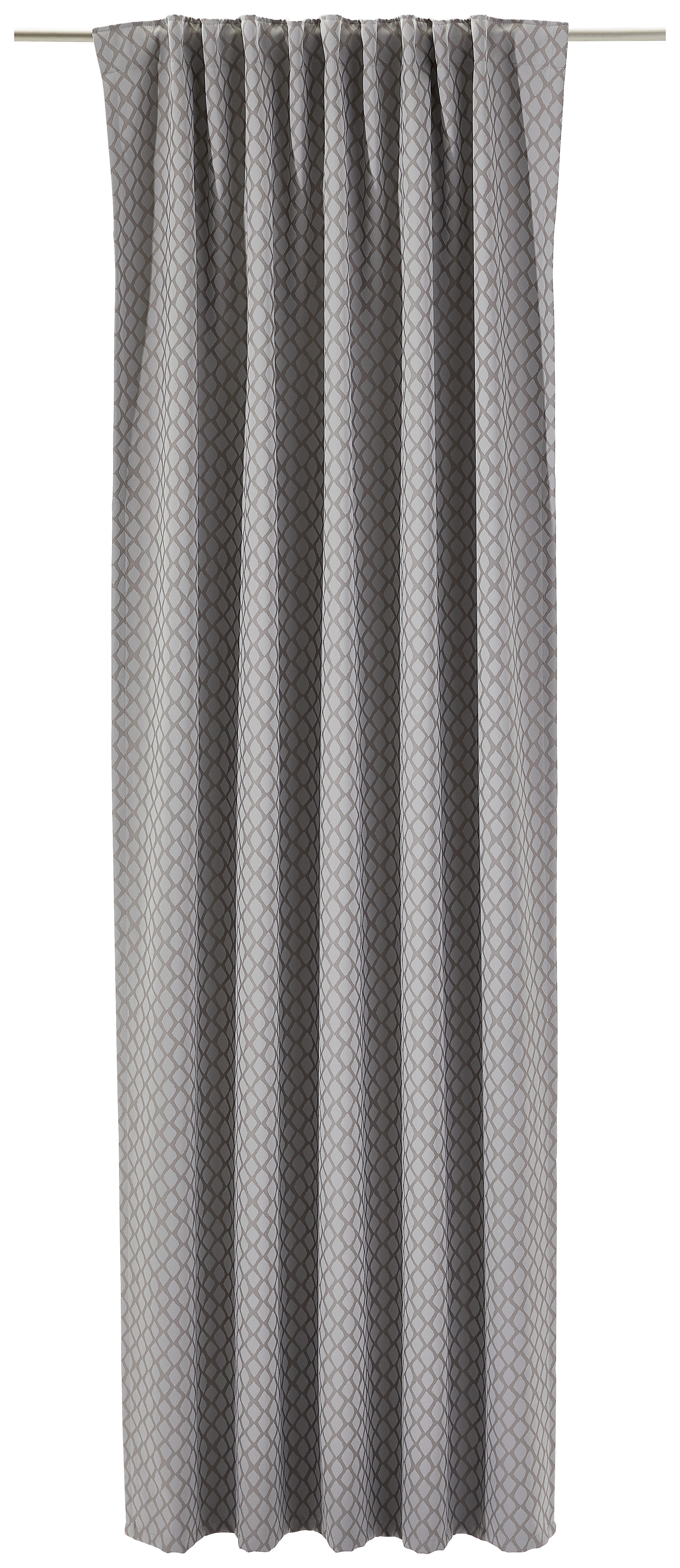 FERTIGVORHANG LUNA blickdicht 140/245 cm   - Grau, KONVENTIONELL, Textil (140/245cm) - Dieter Knoll