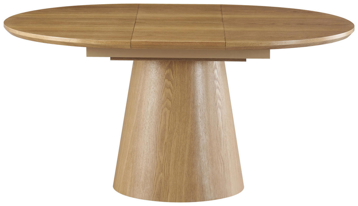 ESSTISCH Eichefarben oval  ausziehbar  - Eichefarben, KONVENTIONELL, Holz/Holzwerkstoff (120-160/76/120cm) - MID.YOU