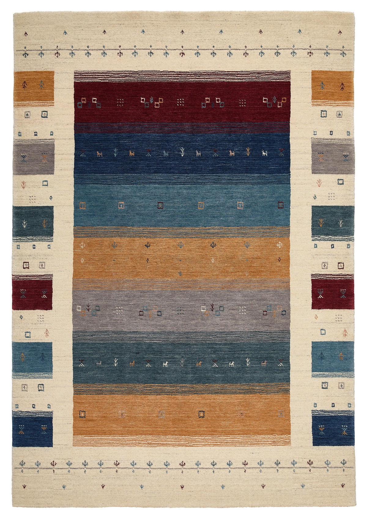 ORIENTTEPPICH 70/140 cm Multicolor  - Multicolor, Basics, Textil (70/140cm) - Cazaris