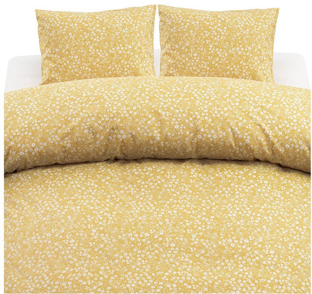 PÅSLAKANSET 220/210 cm  - mörkgul, Basics, textil (220/210cm)