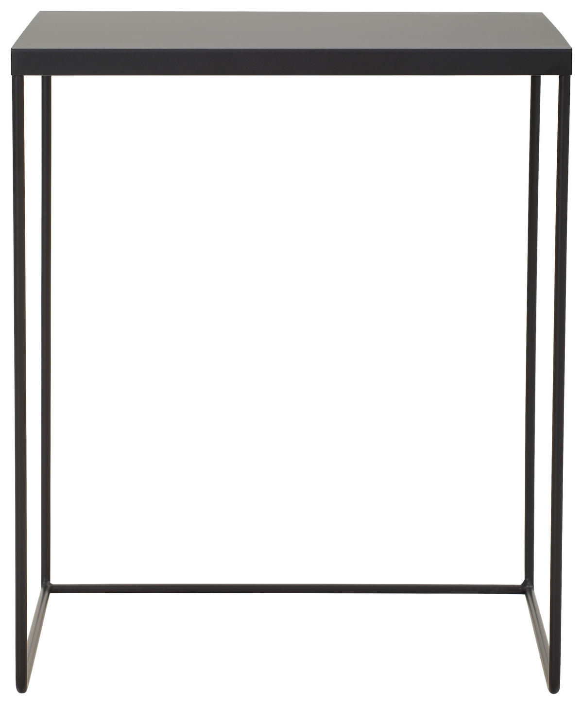 SATZTISCH in Metall 38/38/45 cm  - Schwarz, Design, Metall (38/38/45cm) - MID.YOU