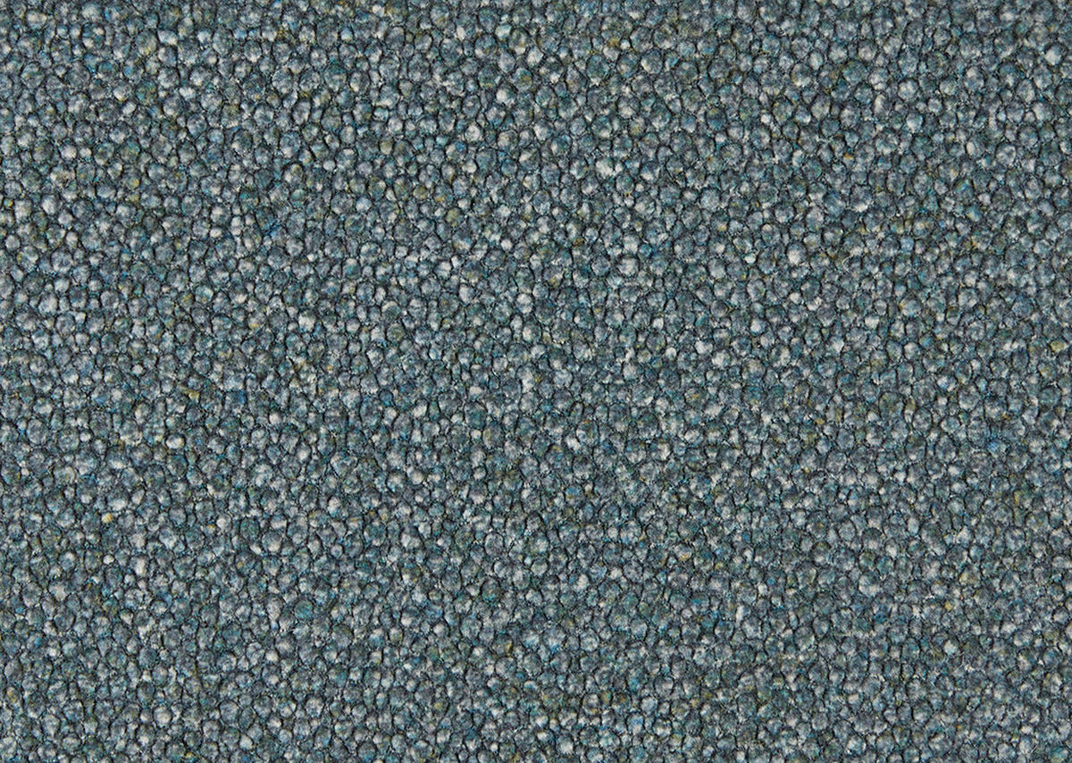 ECKSOFA in Mikrofaser Blaugrau  - Blaugrau/Schwarz, Design, Textil/Metall (203/266cm) - Johann Jakob